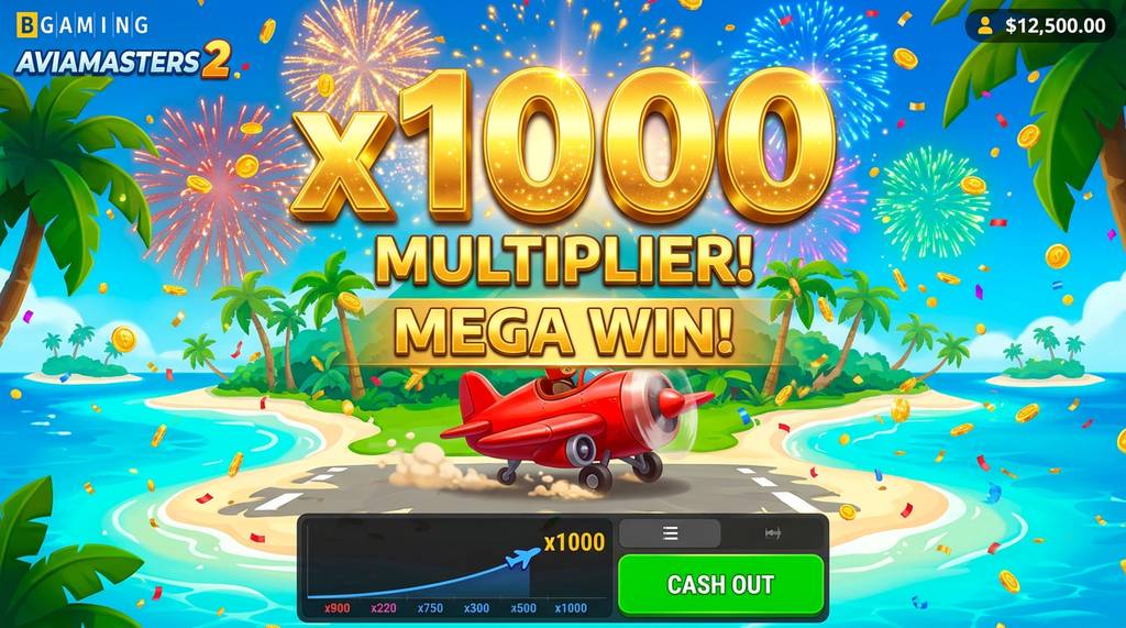 Максимальный выигрыш в Aviamasters 2 — x1000 множитель